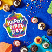 Happy Birthday Cupcakes & Card 50-Pack