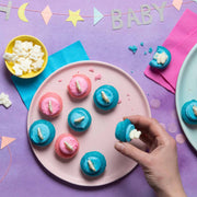 Congrats Gift Box Baby Boy Cupcakes 25-Pack